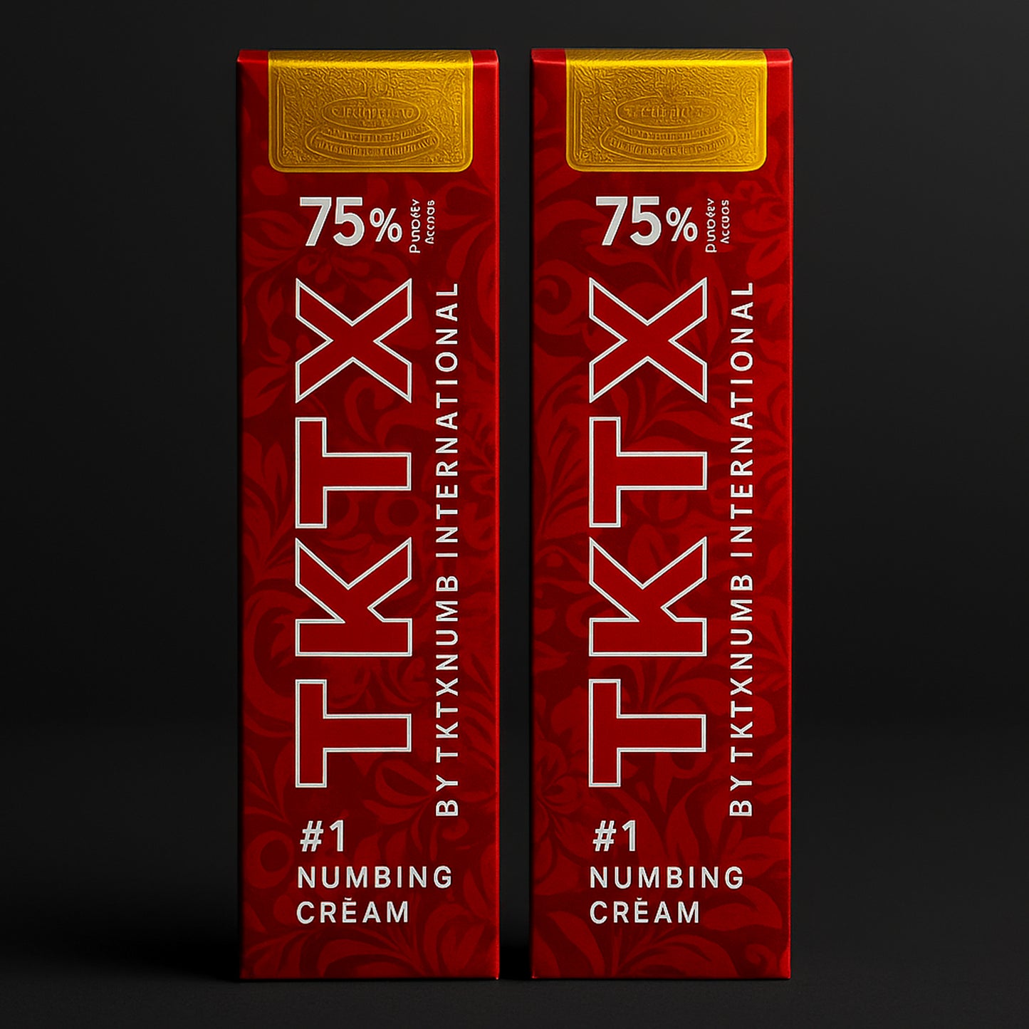 2PACK TKTX Crema Roja 75%