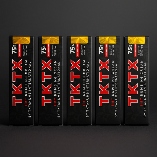 5PACK TKTX Crema Negra 75%