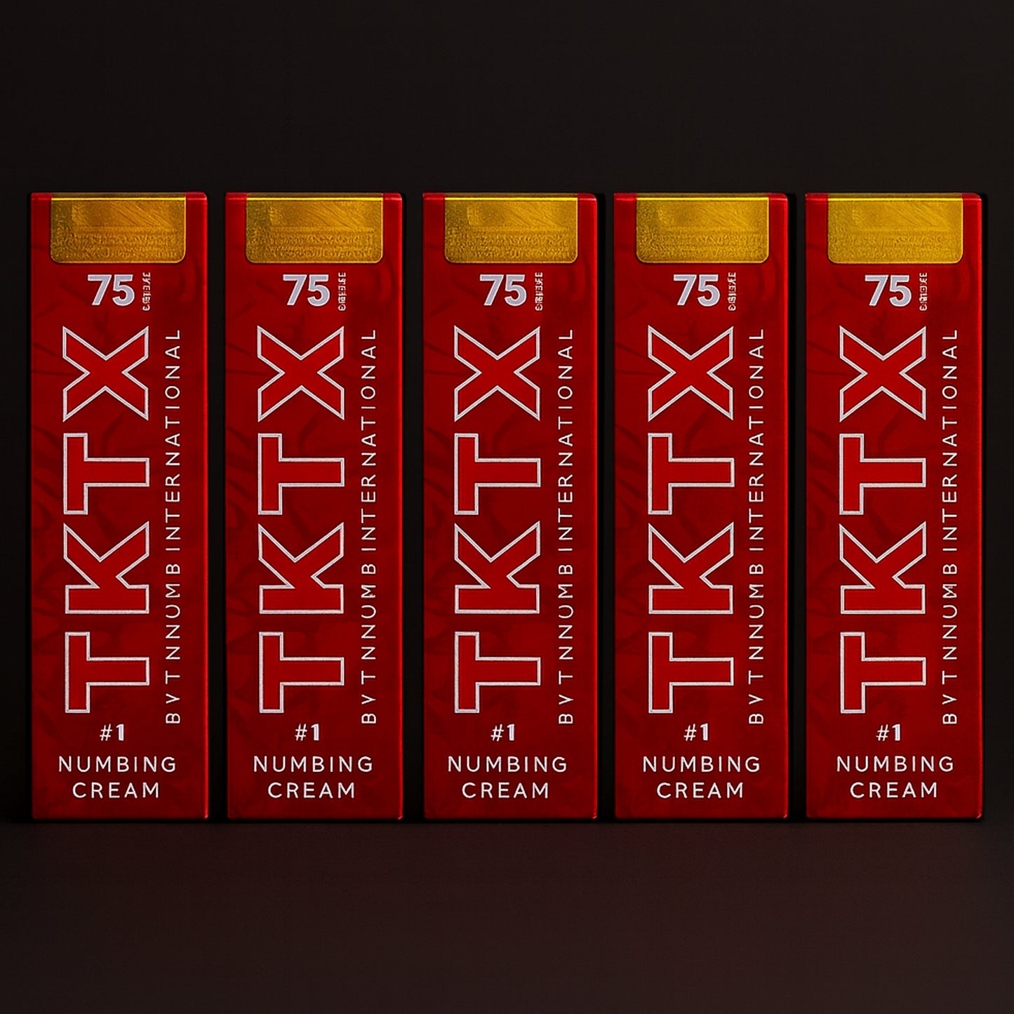 5PACK TKTX Crema Roja 75%